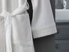 Stripe Kimono Unisex Bornoz - Beyaz
