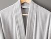 Stripe Kimono Unisex Bornoz - Gri