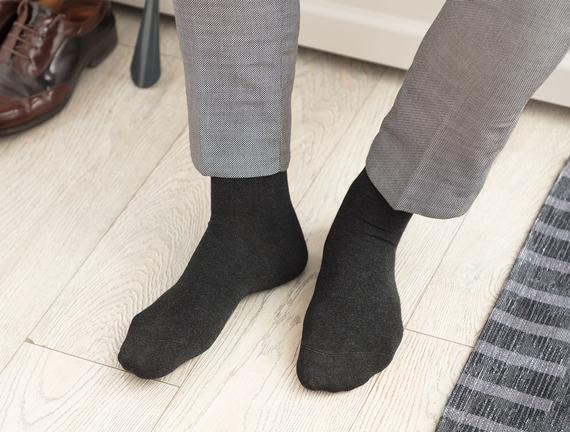 Anageta Bambu Erkek Soket Çorap - Antrasit