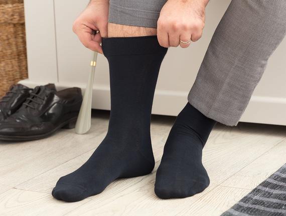Anageta Bambu Erkek Soket Çorap - Lacivert