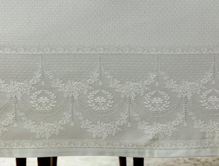 Orient  Masa Örtüsü - Gri - 160x300 cm