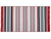 Trinetta Saçaklı Dokuma Kilim - Kırmızı / Mavi - 120x180 cm