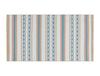 Lacene Saçaklı Dokuma Kilim - Bej / Mavi - 120x180 cm