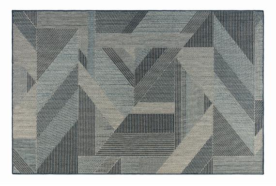 Fabien Halı - Mavi/Beyaz - 150x230 cm