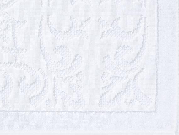 Berthe Ayak Havlusu - Beyaz - 60x90 cm