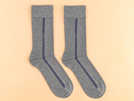 Hıbou Erkek Soket Çorap - Gri