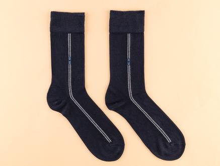 Hıbou Erkek Soket Çorap - Lacivert