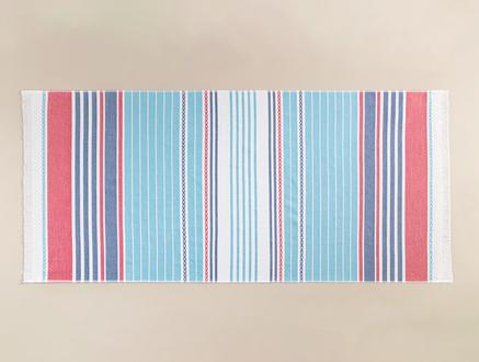 Darrell Plaj Havlusu - Kırmızı/Mavi - 70x150 cm