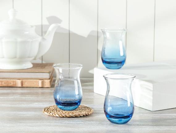 Clarette-Blue Sky 6-lı Çay Bardağı Seti
