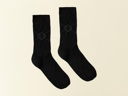 Lıon Erkek Soket Çorap - Siyah