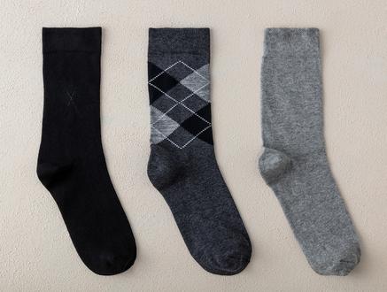 Plaid Erkek 3 lü Soket Çorap